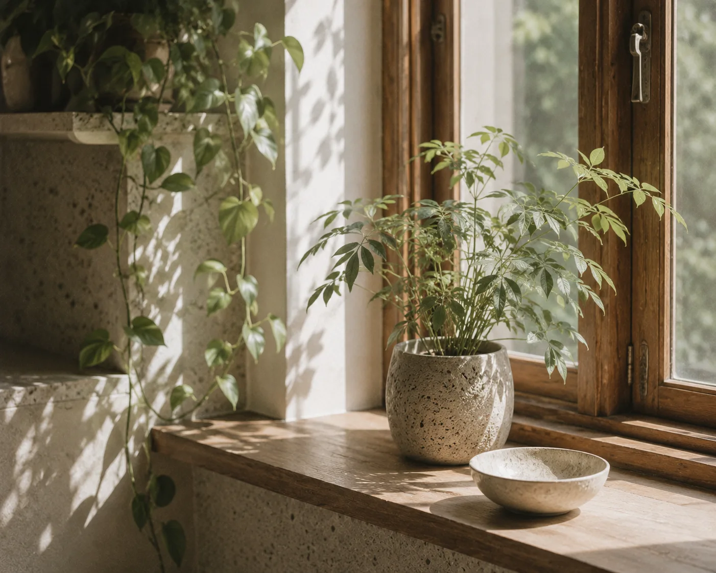工作室的綠色植物